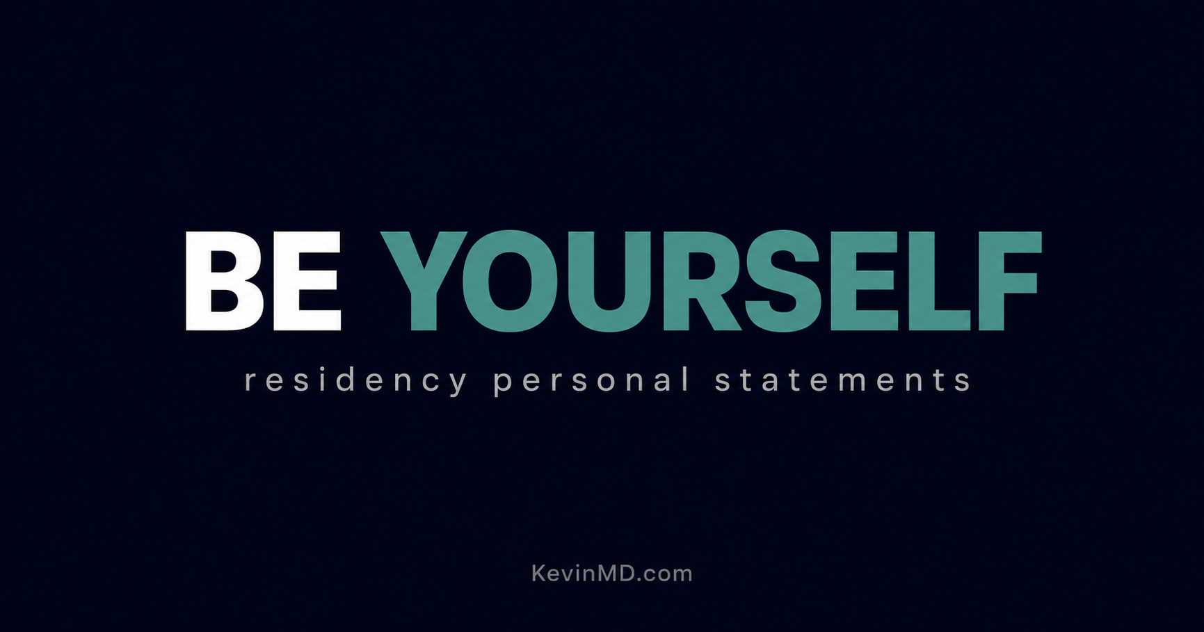 Why ChatGPT can't write your residency personal statement