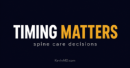 Conservative care for back pain is not “wait and see”