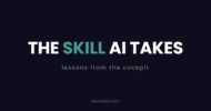 The skill AI takes: lessons from the cockpit