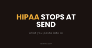 Health data privacy with AI starts before you press send