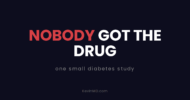What did the tirzepatide study actually test?