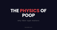 The physics of poop: why fiber type matters