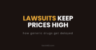 Lawsuits keep prices high: how generic drugs get delayed