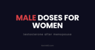 Male doses for women: testosterone after menopause